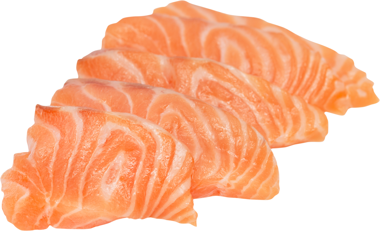 Salmon Slices.